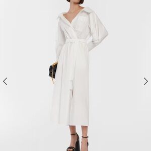 ALTUZARRA
Lyddy cotton-blend wrap dress